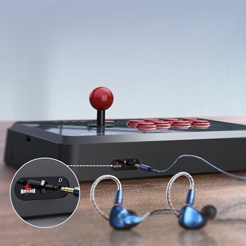 MAYFLASH Universal Arcade Fighting Stick F500 for Switch/Switch 2, Xbox Series X/S, Xbox One, Xbox 360, PS4, PS3, Windows, macOS, Android