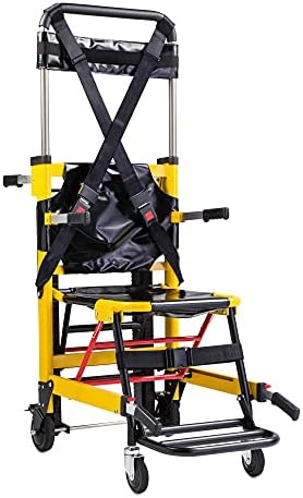 LINE2design Mobility Chair - Mobile Chair 70007-Y, Premium Emergency Transport Manual Track Solutions - Load Capacity: 400 lb. Yellow.