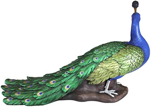 Design Toscano The Regal Peacock Garden Sculpture