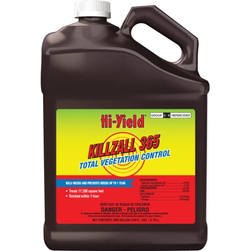 Hi-Yield (32170) Killzall 365, 32 oz | Glyphosate + imazapic extended control - Kills weeds & prevents regrowth for up to 1 year, 32 oz - Property owners