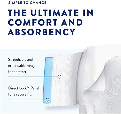 Prevail Breezers 360 Incontinence Briefs, Ultimate Absorbency, Size Two, 72 Count
