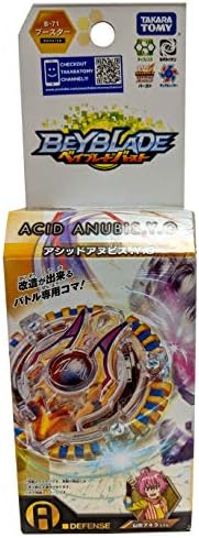 TAKARA TOMY B-71 Takaratomy Beyblade Burst Booster Acid Annubis Y.O Battling Tops Spinning