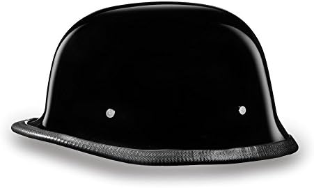 Daytona Half Shell German Motorcycle Helmets, DOT Approved for Superior Safety and Style – Comfortable, Durable, and Perfect for Riders Who Want a Retro Look with Modern Protection Standards