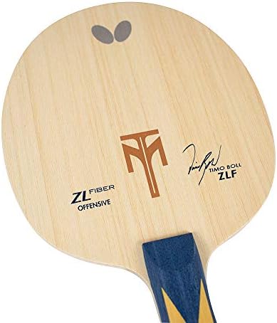 Butterfly Timo Boll ZLF Table Tennis Blade - ZL Fiber Blade - Professional Butterfly Table Tennis Blade - Available in AN, FL