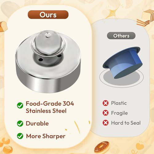 Gelbira Sandwich Cutter, Sandwich Cutter and Sealer, Sandwich Maker, Peanut Butter and Jelly Sandwiches Tool/PBJ Cutter, Sandwich Maker for Kids