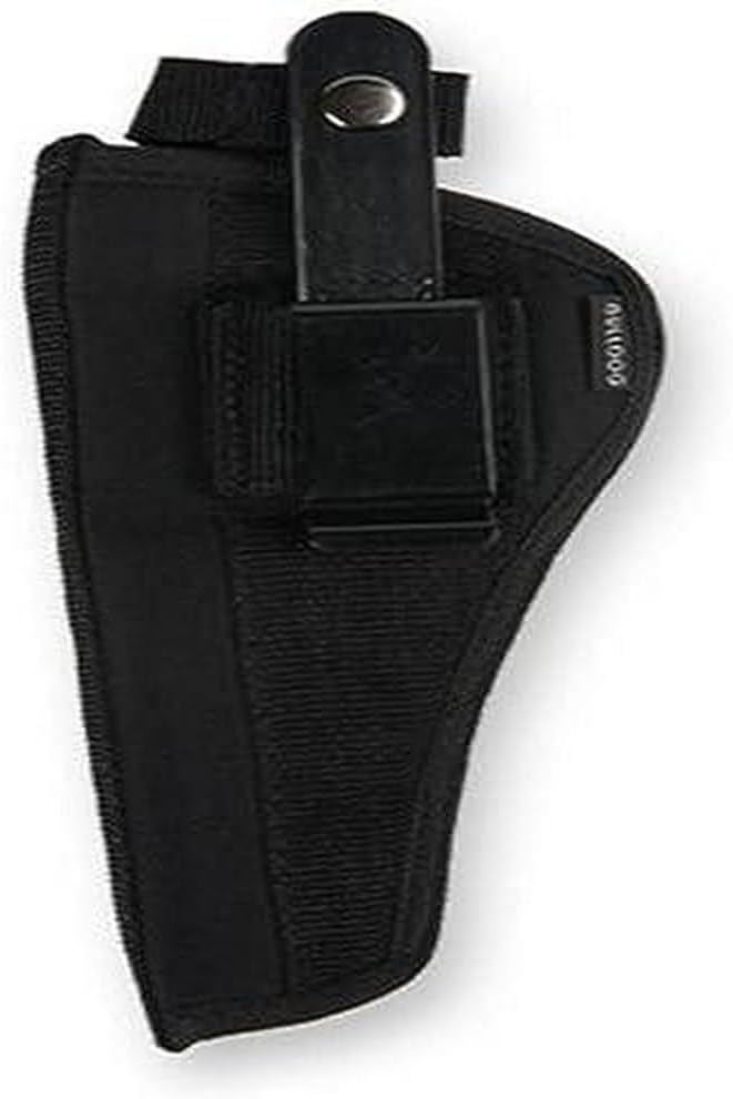 Bulldog Cases Nylon Hip Holster|Sizes for Revolver and Semi-Auto| Fits Glock, S&W, Ruger, Springfield, Taurus |