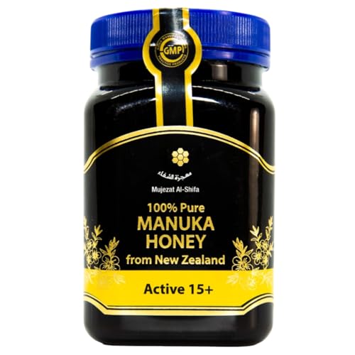 Authentic Mountain Sidr Honey - Jujube Honey, Supports Mental Health, Memory and Cognition, 100% Natural, Raw Liquid Honey, Gluten Free (500g / 17.6oz)