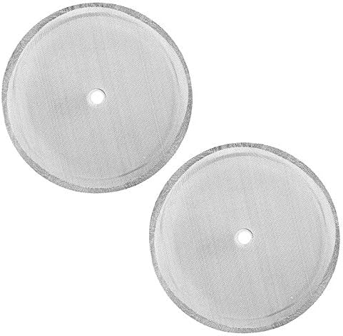 2 Packs French Press Replacement Filters Mesh Screen Perfect for 34 OZ,8 Cup French Press