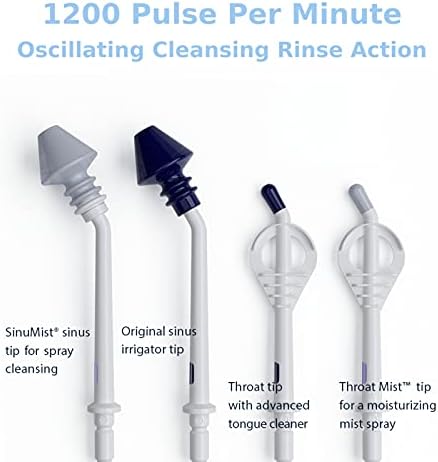 SinuPulse Elite Pulsating Nasal Irrigation System, 30 SinuAir Packets