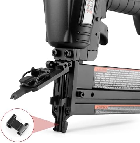 3PLUS HFS509040SP 4-in-1 Pneumatic 18 Gauge Flooring Stapler/Nailer