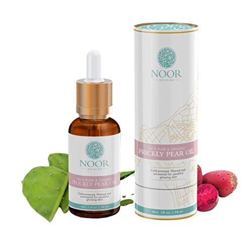 Prickly Pear Seed Oil 1 oz 100% Pure Cold Pressed Extra Penetrating Oil for Hair, Skin and Nails - Treats Fine Lines, Wrinkles, Acne