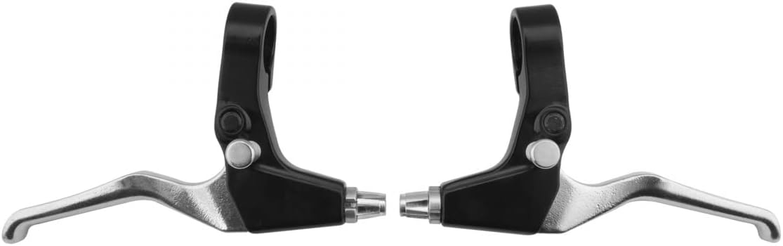 Sunlite Locking Brake Levers, 22.2mm Clamp, Black/Silver