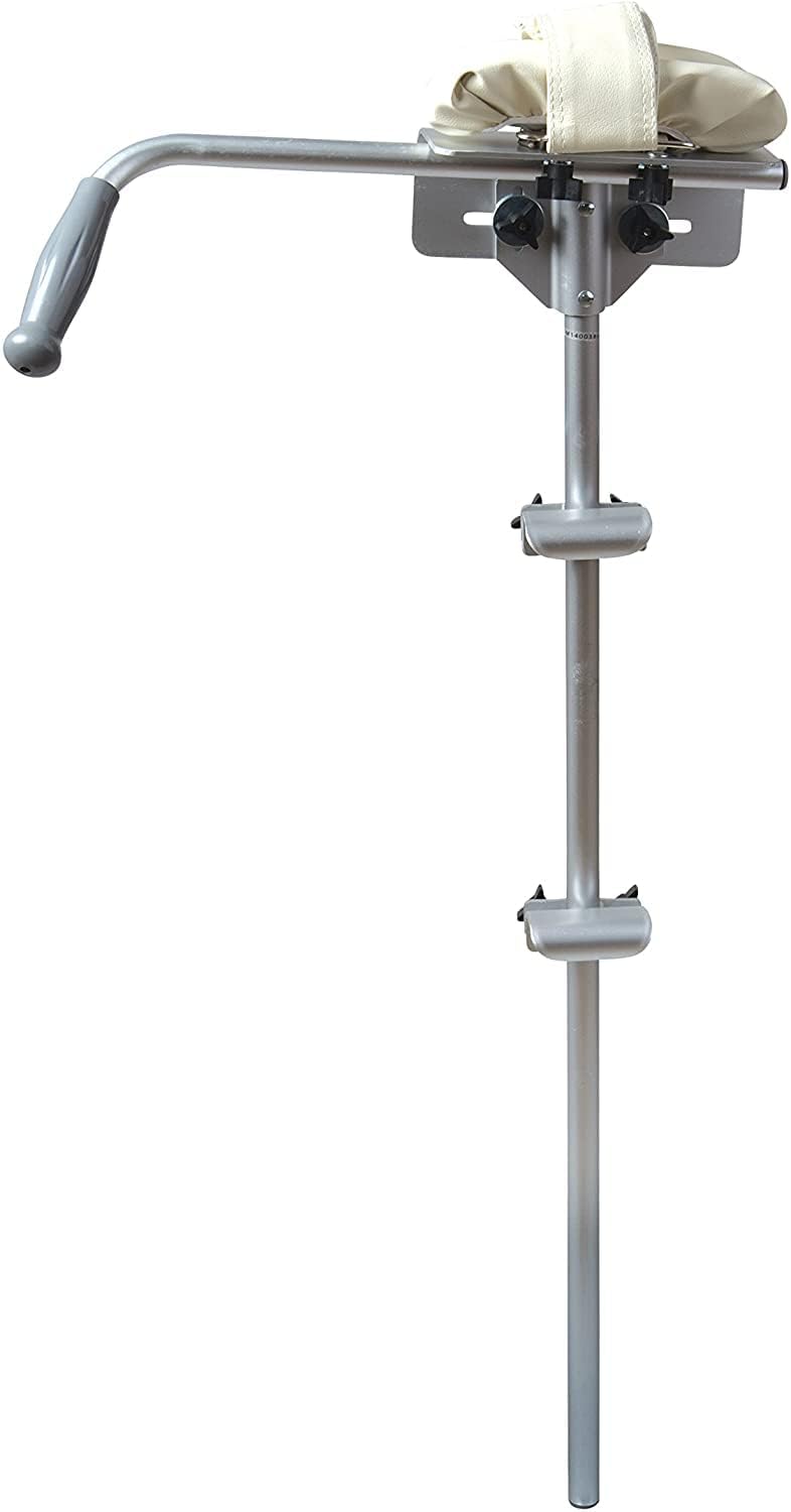 MABIS Walker Platform Attachment With Adjustable Padded Cuff, No Tools Needed, Attaches to Most Walkers, FSA and HSA Eligible