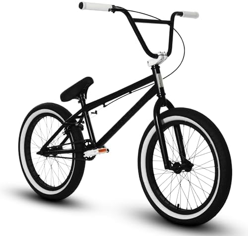 Elite BMX Stealth Freestyle Bike for Youth & Adults, Durable Steel Frame, Available in 16", 18", and 20" Sizes