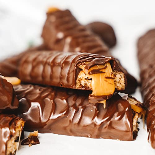 Little Secrets Milk Chocolate Caramel Cookie Bars | 12 Twin Packs | Made in Europe | Nothing Artificial & No Sugar Alcohols | Sustainable Cocoa