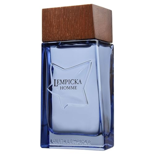Lolita Lempicka Homme Eau De Toilette Spray for Men - Fresh Masculine Scent w/Woody Notes of Cedar, Rum, Vanilla