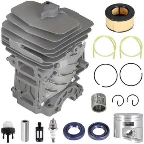 Autoparts Cylinder Piston Kit Replacement for Stihl MS251 MS 251 44mm Diameter Engine 1143 020 1207, 1143-020-1207 Chainsaw
