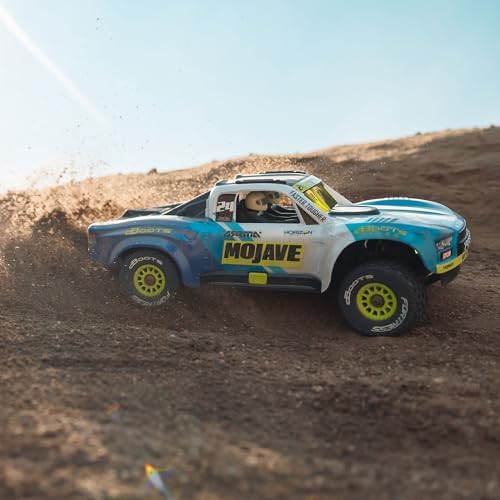 ARRMA Mojave GROM 4x4 SMART RC Desert Truck, RTR, Red/Black | Small Scale, Battery and Charger Included, ARA2104T1