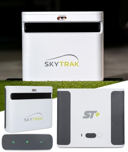 SkyTrak+ Golf Launch Monitor & Simulator with Free Foresight Course Play | Indoor/Outdoor Use, Dual Doppler Radar & Photometric Camera | Shot & Club Data, Real-Time Feedback, Simulation Ready