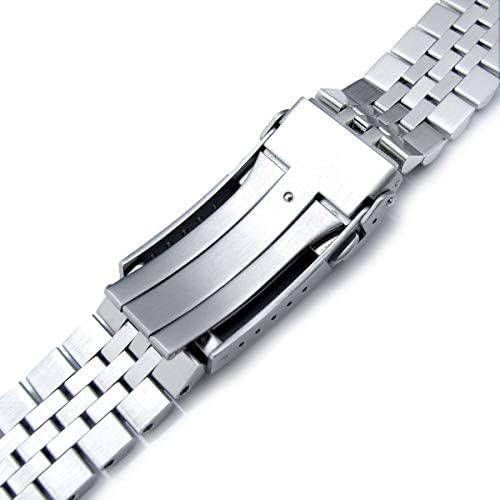 MiLTAT 22mm Watch Band for Seiko Turtle SRP775 SRP777 SRPA21, Super-J Solid Screw-Links