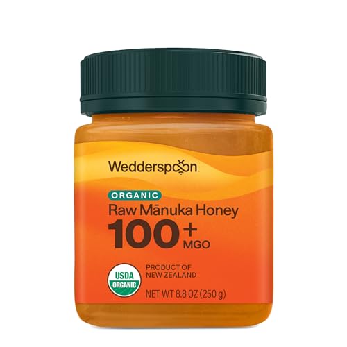 Wedderspoon Raw Manuka Honey 150+ MGO, 8.8 Oz