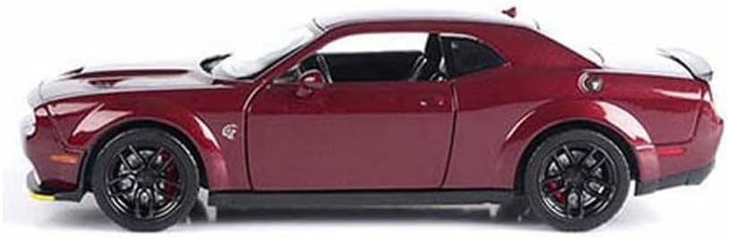 2018 SRT Hellcat Widebody Burgundy Metallic Die-Cast Collection Series 1/24 Diecast Model Car by Motormax 79350bur