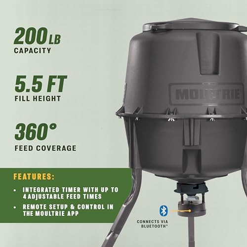 Moultrie 30-Gallon Deer Feeder Tripod