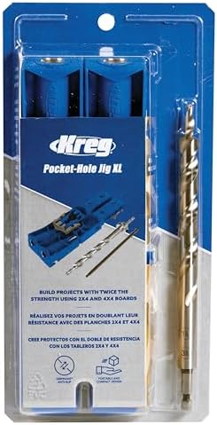 Kreg KPHJ920 Pocket-Hole Jig XL - Drill Pocket-Hole Jig - For 2x4 or 4x4 Boards - Use with Kreg XL Pocket-Hole Screws - Sturdy Pocket-Hole Joinery Jig