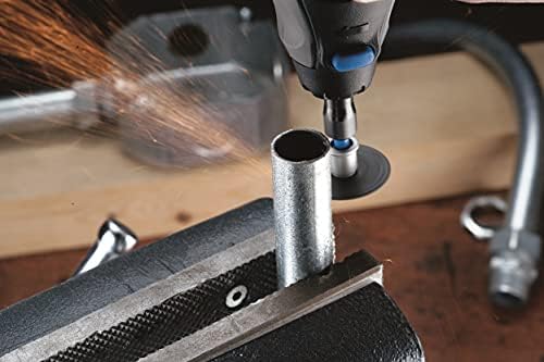 Dremel 160-Piece Rotary Tool Accessory Kit with EZ Lock Technology - 1/8" Shank - Cutting Bits, Polishing Wheel and Compound, Sanding Drums and Sanding Discs (710-08) | EZ Lock technology, cutting, polishing and sanding accessories