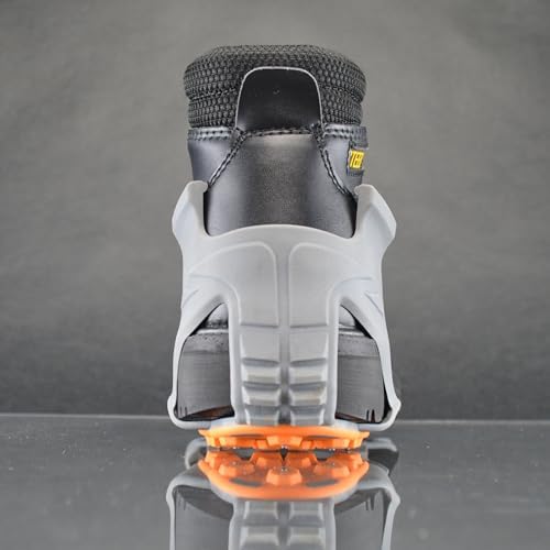 Low-Pro Ice Cleat, Heavy-Duty Industrial Grade Traction Aid for Walking on Snow and Ice (1 Pair)