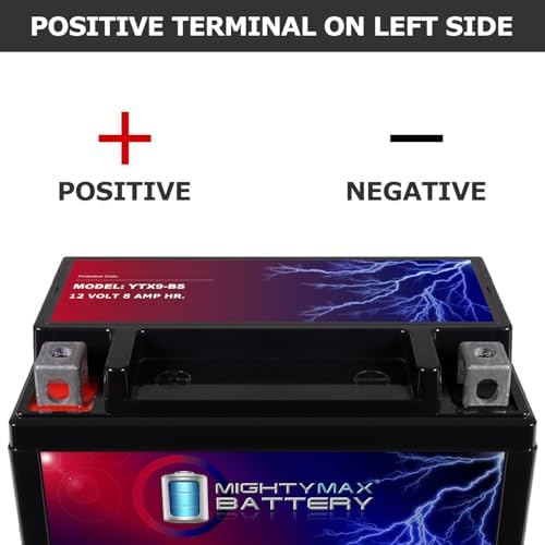 Mighty Max Battery YTX9-BS Battery Replacement for PTX9BS Predator Generator (8750 watt)