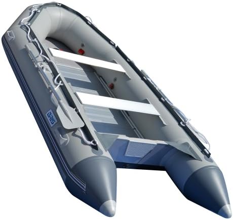 BRIS 12.5 ft Inflatable Boat Inflatable Fish Hunter & Person Inflatable Raft Boat