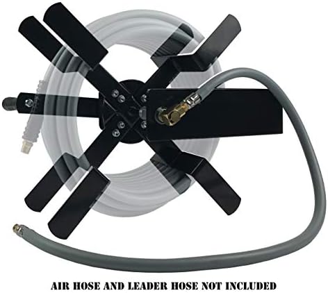 Primefit HRM38100 Manual Air Hose Reel with 100ft Capacity using 3/8" ID Air Hose