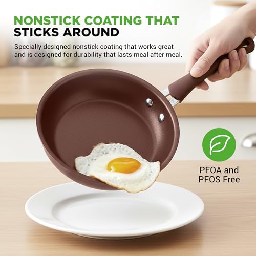 NutriChef 20-Piece Pots and Pans Set Non Stick – Induction Cookware Set, PFAS-Free Nonstick Cookware for All Cooktops