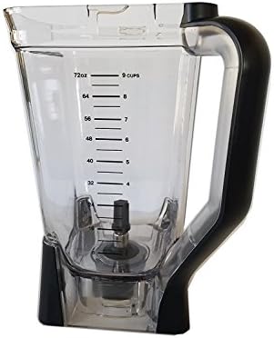 Replacement parts compatible with Ninja blender BL770 BL771 BL773 BL660 BL740 BL780 (Pitcher and lid)