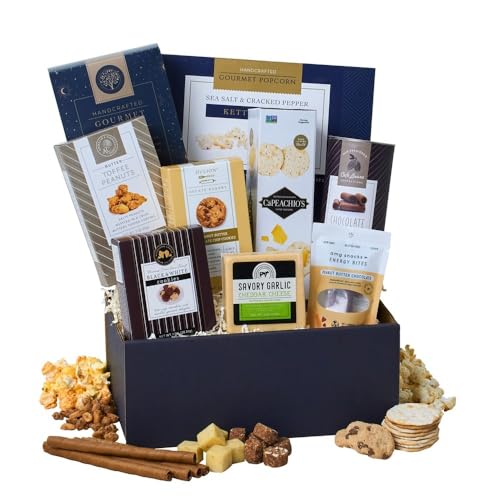 Snack and Chocolate Gift Basket Classic - Gourmet Food Gift by GourmetGiftBaskets.com