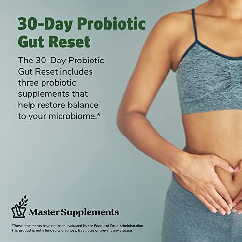 Master Supplements 30-Day Probiotic Gut Reset - Includes Theralac (30 ct.)