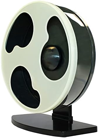 Exotic Nutrition Silent Runner Glow Wheel - 12" Regular - Silent, Fast, Durable Exercise Wheel - Sugar Gliders, Hamsters, Female Rats