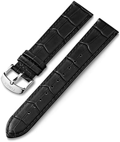 Timex Men's IQ+ Move 20mm Quick-Release Leather Strap