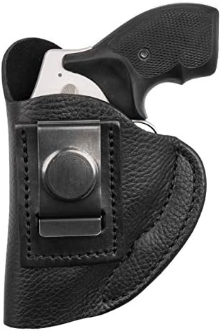1791 Gunleather IWB Holster Fits J-Frame, 38 Special & Snub Nose Revolvers | Soft leather holster fits Ruger LCR, S&W 642, 637, 638, Bodyguard, Model 60, Taurus 85, 856, Kimber K6S, J-Frame