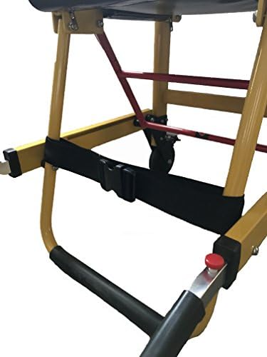 LINE2design EMS Stair Chair 70015-Y - Mobility Chair for Medical Emergency Patient Transfer - 2-Wheel Deluxe Evacuation Chair - Ambulance Transport