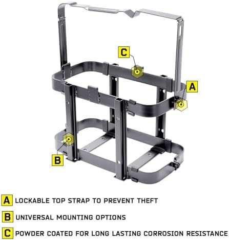 Smittybilt JERRY GAS CAN HOLDER - SB2798