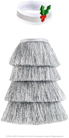 The Elf on the Shelf Claus Couture Tiny Tinsel Dress