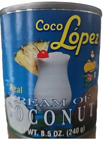 Coco Lopez coconut cream 6 cans 8.5 onz