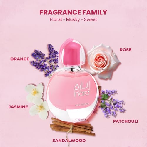 Swiss Arabian Inara - Luxury Products From Dubai - Long Lasting, Addictive Personal EDP Spray Fragrance - Seductive Signature Aroma - 1.8 Oz