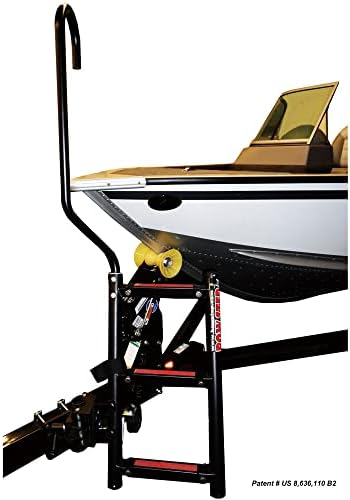 Quality Mark 28801 Bow Step - 3-Step, Starboard , Black