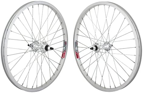 Wheel Set 20 x 1.75 Wheel Master Silver, 36H, BMX 3/8 FW Hub, 14g UCP Spokes