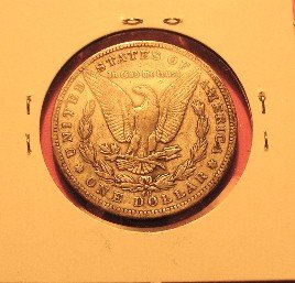 1892-CC Morgan Silver Dollar