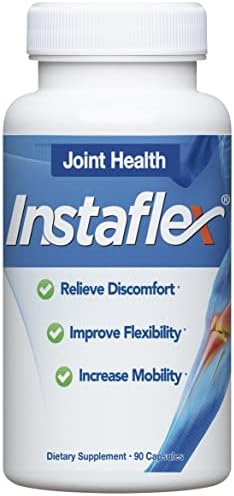 Instaflex Joint Support Supplement for Men and Women with Glucosamine, 90ct | Joint Health, Relieve Discomfort, Improve Flexibility, Increase Mobility