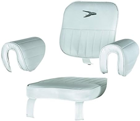 Wise 8WD1007-2-710 Captains Chair Cushion Set Only, White